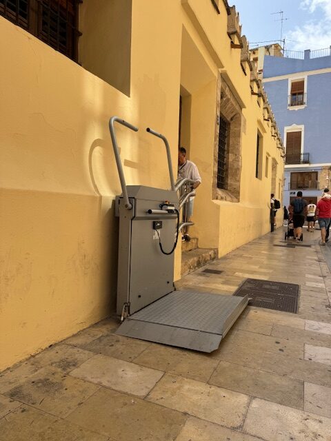Valencia accessibile in carrozzina
